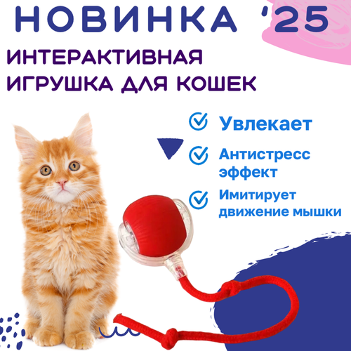 Интерактивная игрушка для кошек дразнилка