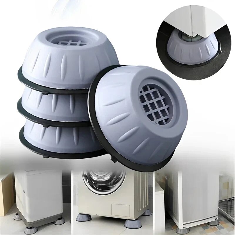 Силиконовые антивибрационные подушечки для стиральной машины, 4pcs-b