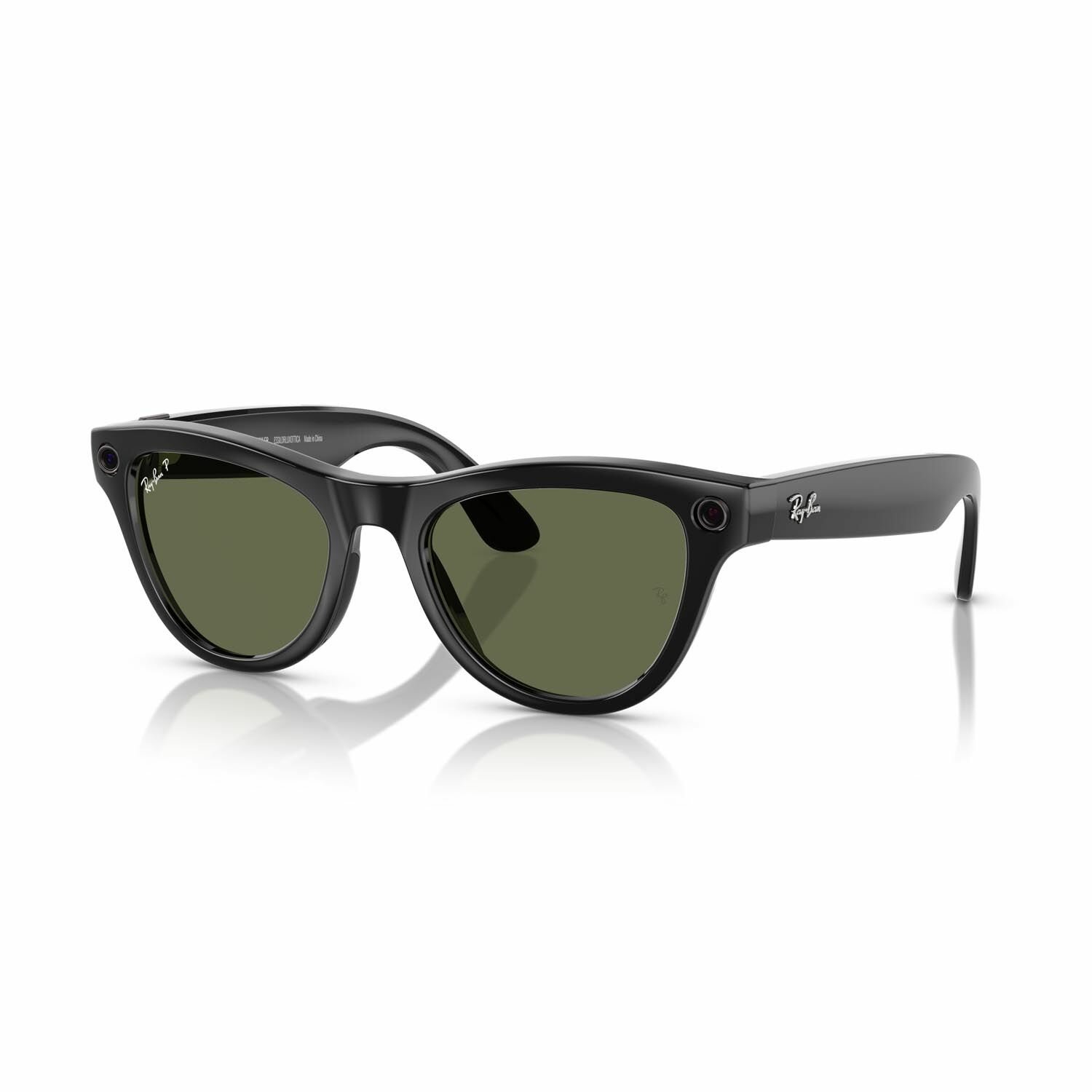 Умные очки Ray Ban Skyler  линзы G 15 Green  оправа Shiny Black