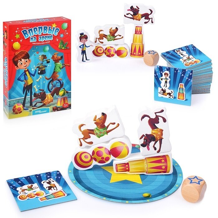 Настольная игра Step Puzzle Впервые на арене (76589)