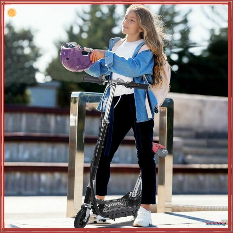 Электросамокат 2_черный, черный — фото 1