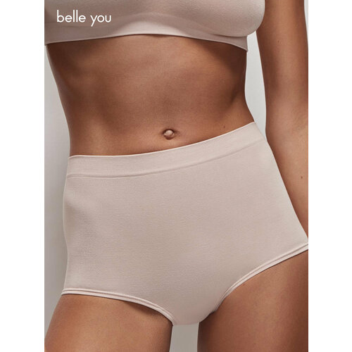 фото Трусы belle you бамбук, размер m/l, пудрово-розовый