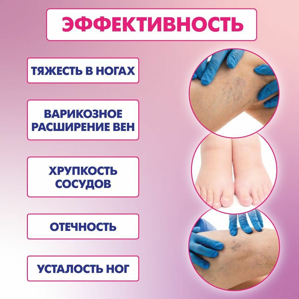 Акулья сила. Крем от варикоза. Мазь от отеков, от усталости ног, тонизирует. Акулий жир и лесной орех. Объем 75 мл / лучикс — фото 1