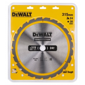 Пильный диск DeWalt Construction 315х30мм 24ATB DT1961-QZ