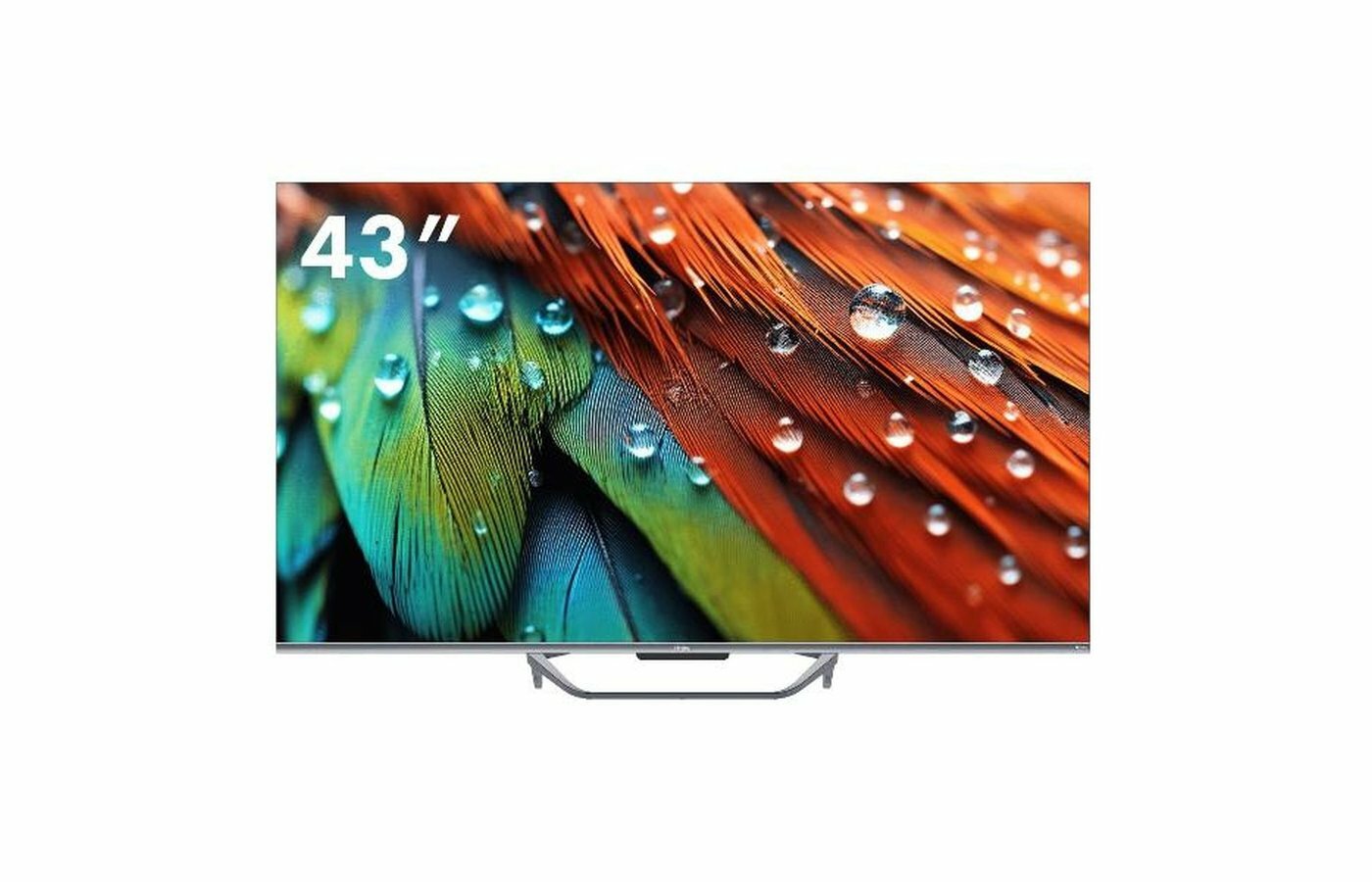 Телевизор Haier 43 Smart TV S4, голосовое управление, защита от детей, Android TV, чёрный