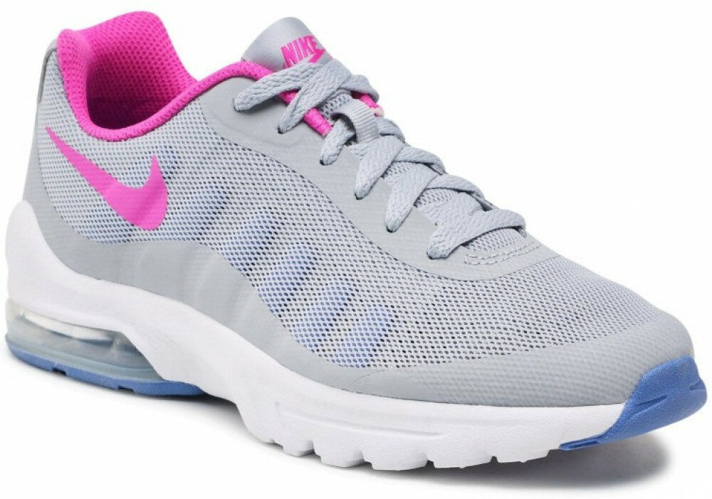 Кроссовки NIKE Air Max, размер 5.5Y, серый