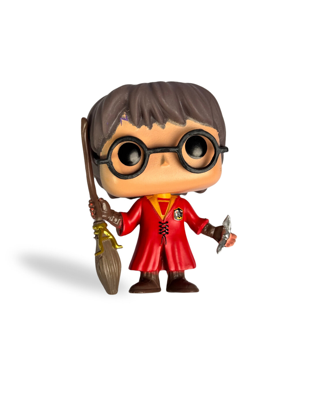 Фигурка Funko "Harry Potter", с метлой, подарочный бокс, вишнёвая — фото 1