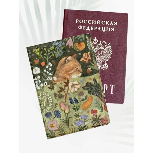 фото Обложка для паспорта poster maniac, черный