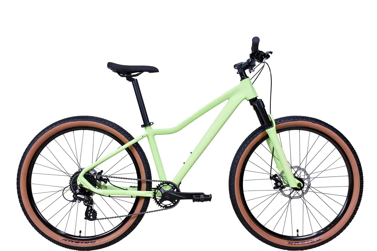 Велосипед Stalker Delta 27.2 D салатовый S (13.5") 2025