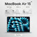 Ноутбук Apple MacBook Air 15 2025 M4 16/512GB Sky Blue (MC7C4), р...