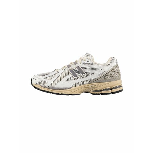 фото Кроссовки new balance повседневные, размер 7us, белый/бежевый