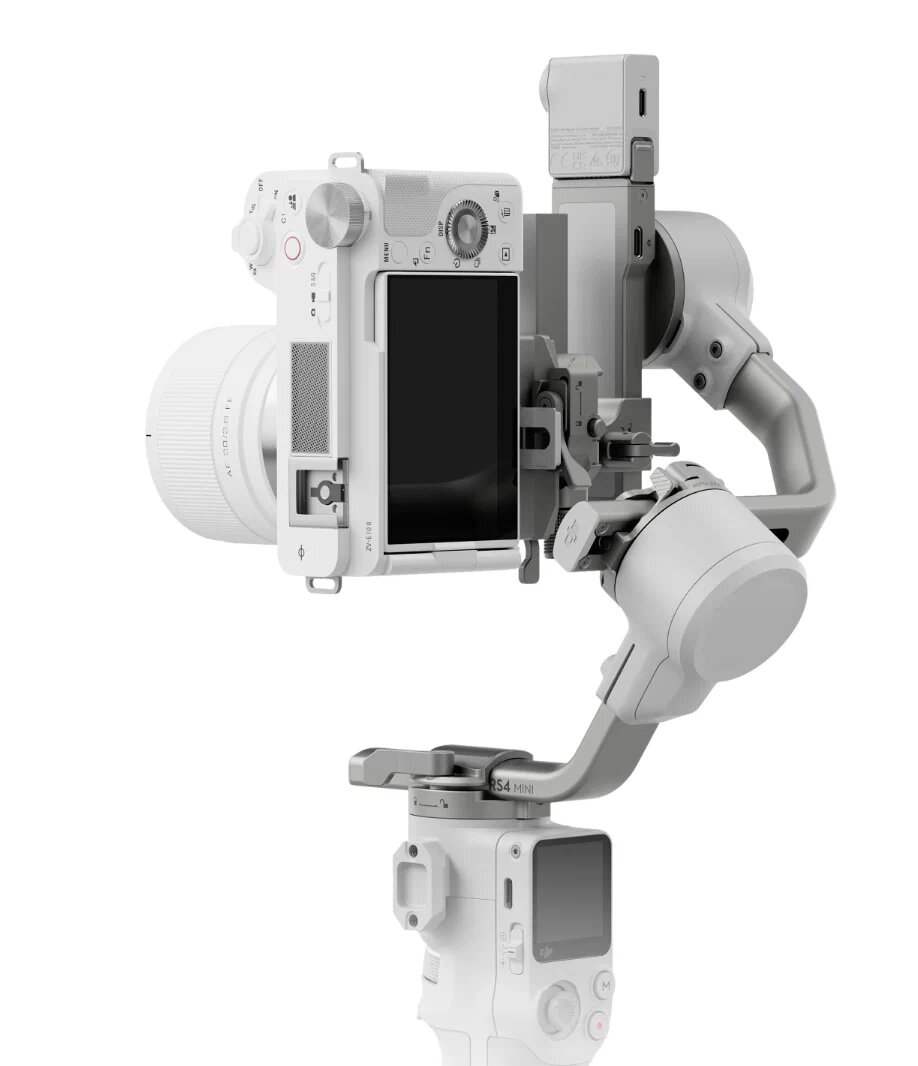 Стабилизатор DJI RS 4 Mini Combo для смартфонов и беззеркалок, нагрузка до 2кг.