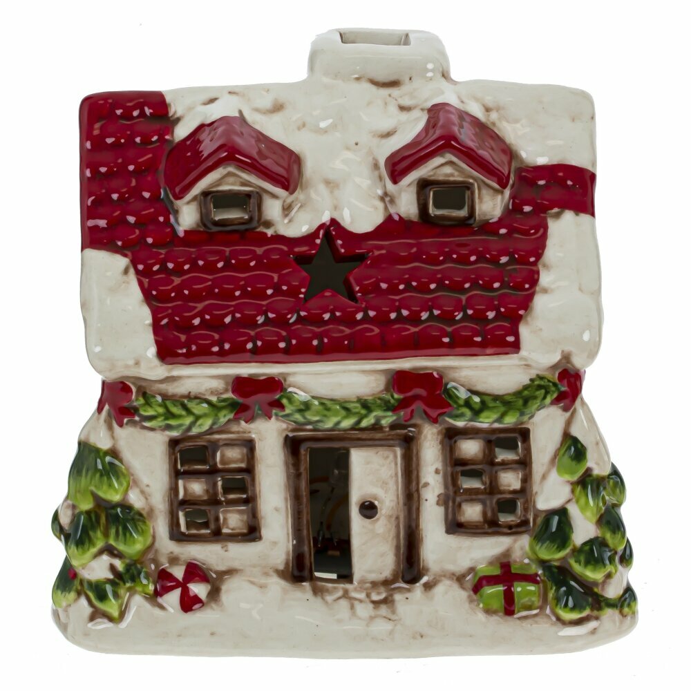 Статуэтка Домик с подсветкой (LR44x2) 11х8х10 см KSM-811729