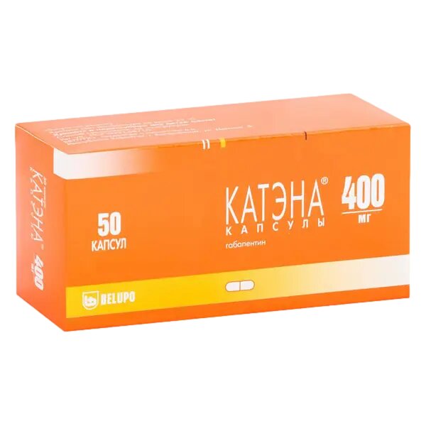 Катэна капсулы 400 мг 50 шт