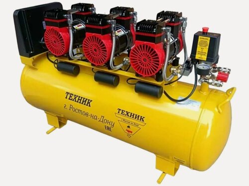 Изображение товара Компрессор Техник СБ-100/720 (4.08 кВт, 720 л/мин, 100 л 220В)