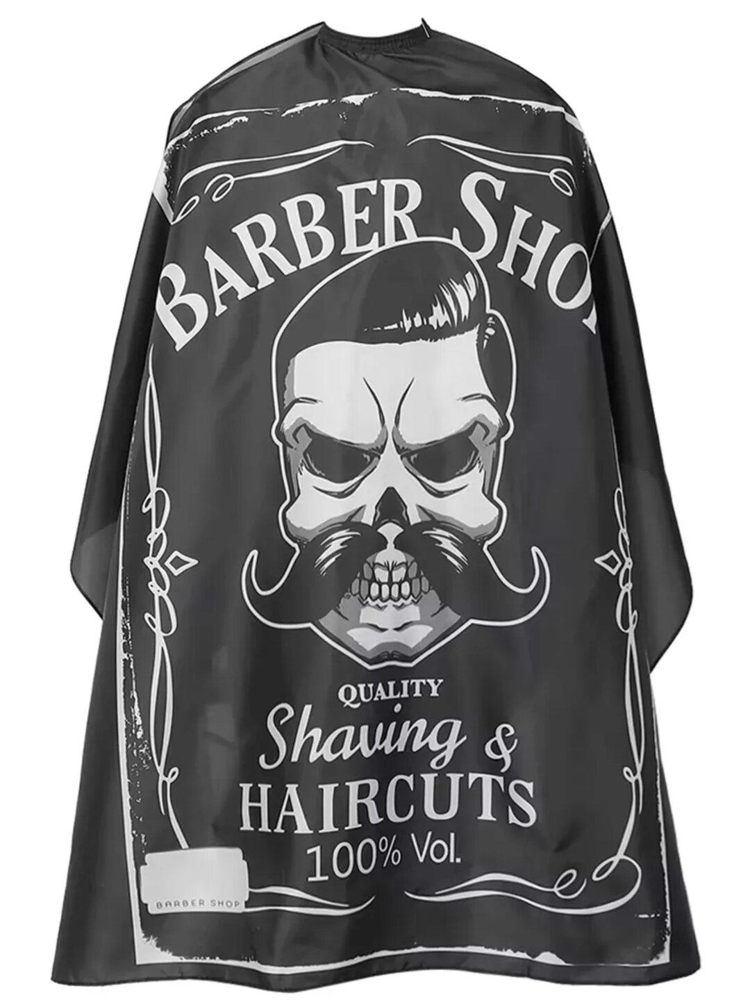 Фартук пеньюар парикмахерский, накидка для стрижки и окрашивания — фото 1