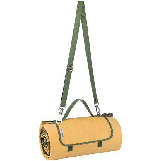 Плед Smart Solutions Smart Picnic 198х135 см  для пикника и отдыха на пляже  горчичный  SS0000317 