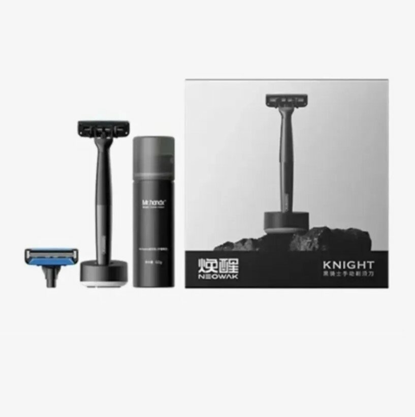 Набор для бритья Xiaomi Mijia Lemon Razor(NEOWAK) H303 / Мужской набор 5-в-1 / Бритвенный станок Xiaomi — фото 1