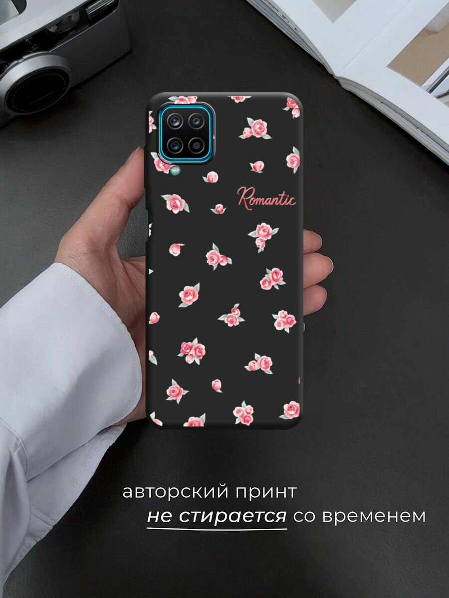 Чехол на Samsung Galaxy A12/M12 / Самсунг А12/М12 с принтом "Romantic 4" — фото 1