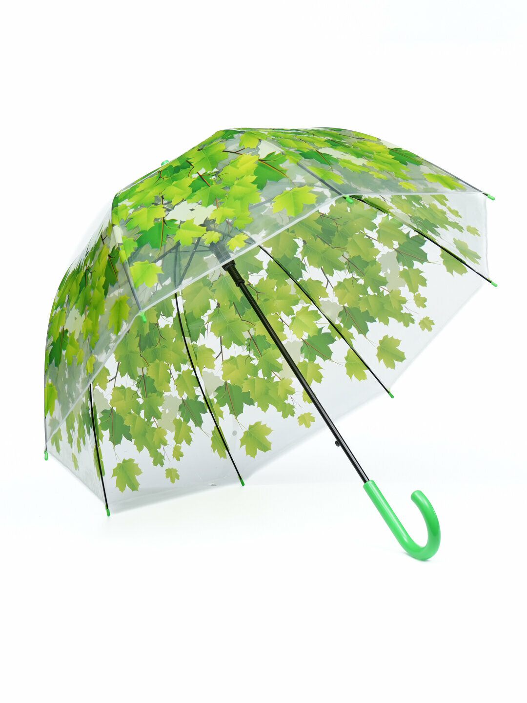 Зонт-трость , зеленый — фото 1