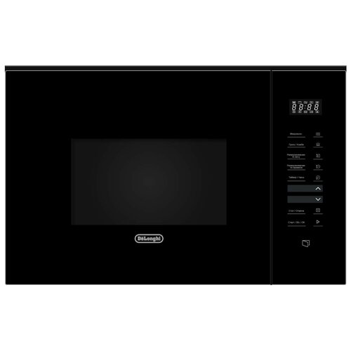 Микроволновая печь встраиваемая DeLonghi DMO 25NB ROMA черный 32647₽