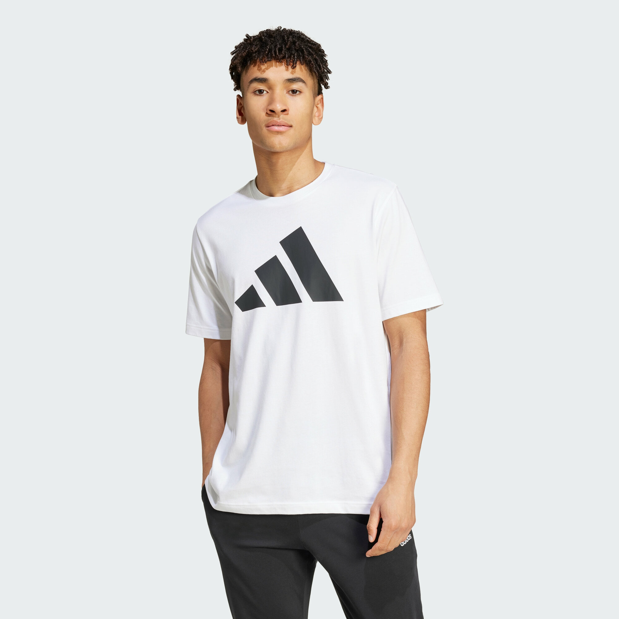 Футболка adidas Pwr 3 Graphic, размер L, белый