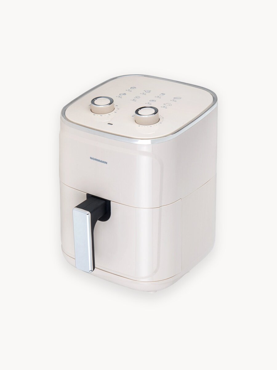 Аэрогриль Normann AAF-514, 1400 Вт, регулировка температуры, чаша 4,7л, бежевый