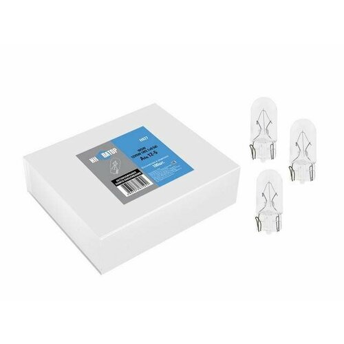 Лампа накаливания АБЦ 12V 5W (W2.1x9.5d) иhhоватор H027
