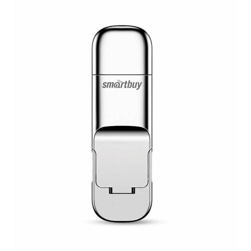 Флешка 128Gb SmartBuy M5 Silver SB128GBM5 usb флешка 256gb smartbuy m5 510 420 mb s usb 3 2 gen 2