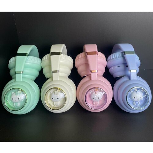 Беспроводные наушники Headphone KE-30 голубого цвета 1599₽