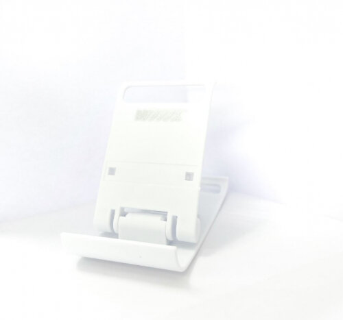 Подставка для телефона Wiiix DST-109-W, складная настольная, белая