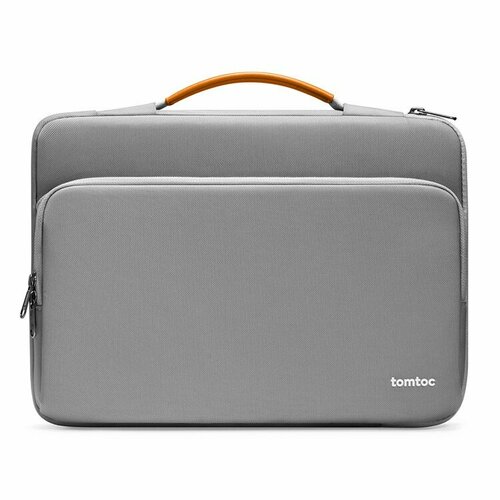 Чехол-сумка Tomtoc Defender Laptop Handbag A14 для ноутбука 15-16, серый laptop bag case for macbook 13 14 15 inch laptop sleeve briefcase 15 6 notebook bag for dell acer asus hp business women handbag