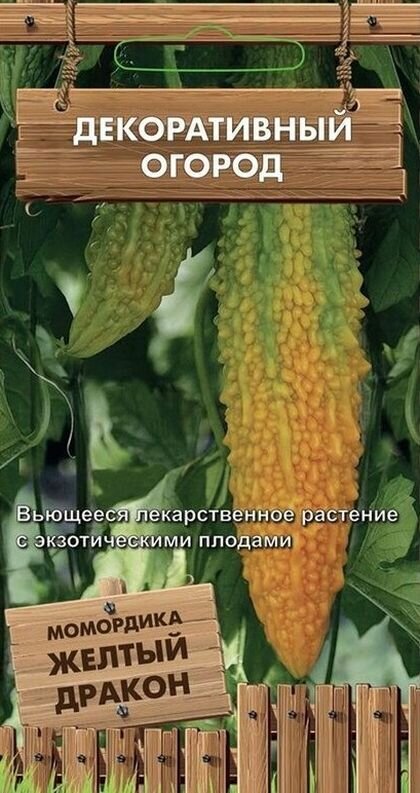 Семена растения момордика желтый дракон