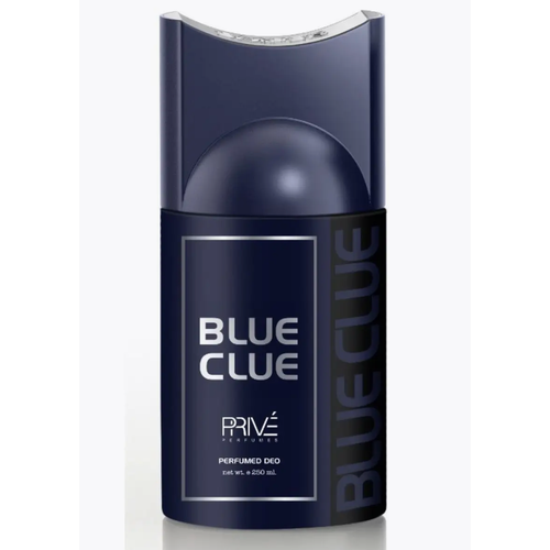 Прайв / Prive Perfumes - Дезодорант-спрей для тела мужской Blue Clue 250 мл дезодорант спрей prive bright rouge 555 250мл