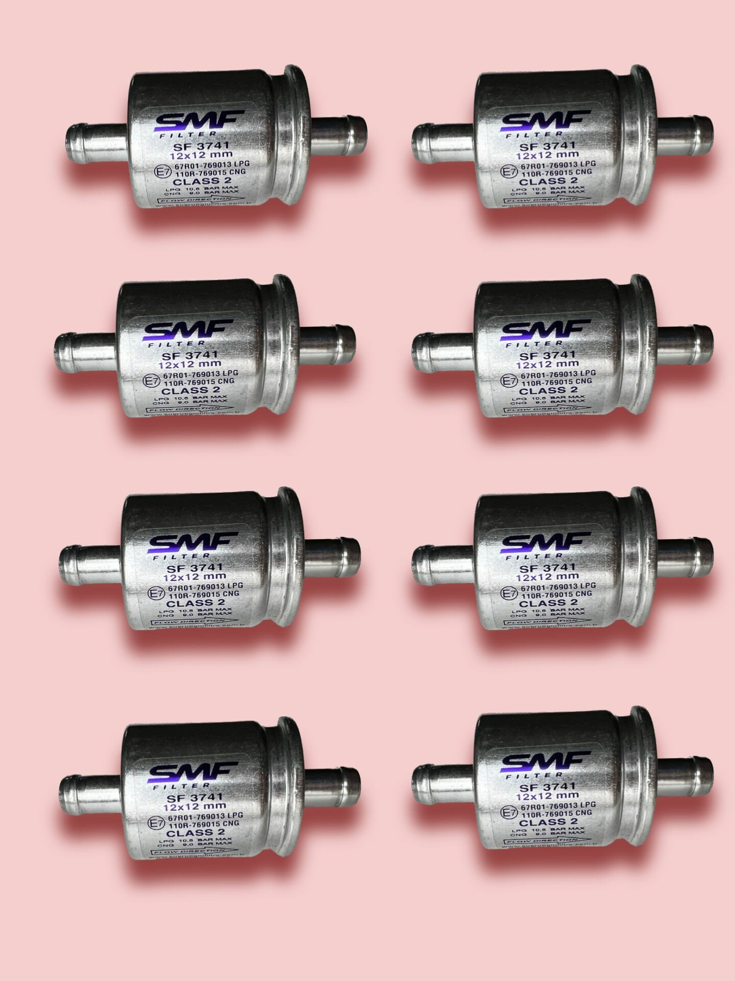 фото Фильтр тонкой очистки для ГБО Алюминий 12х12 ( 8 шт.)