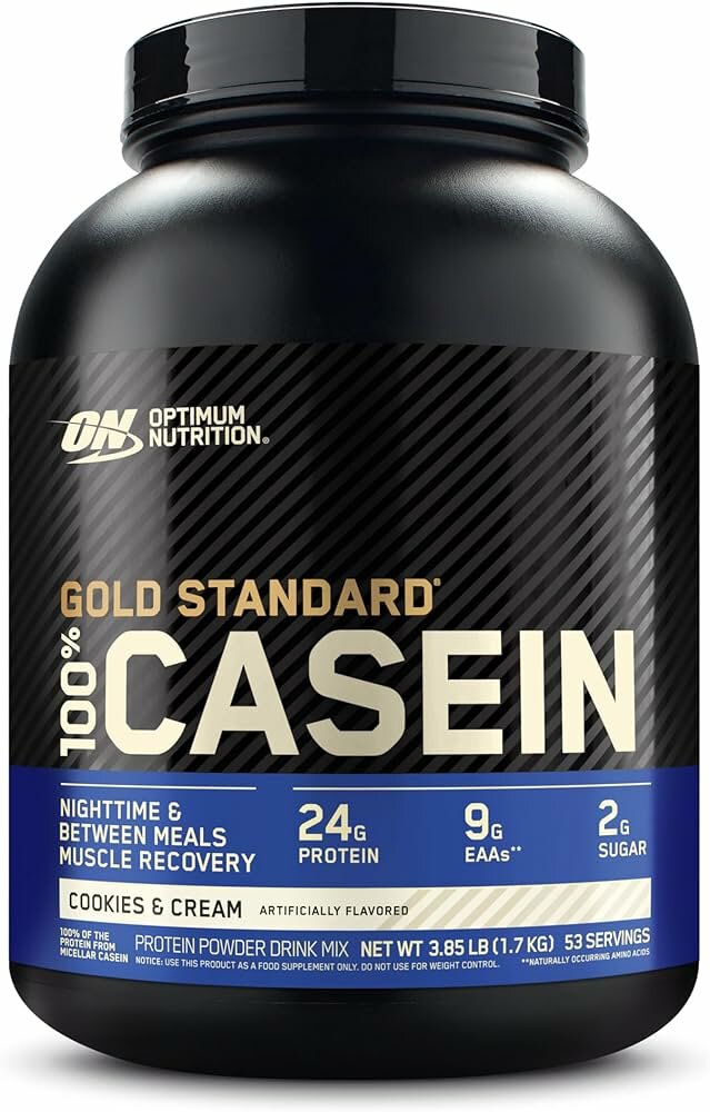 Optimum Nutrition Casein Protein 4lb (Cookies & Cream)