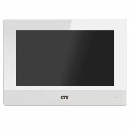 Монитор цветного IP-видеодомофона белый CTV-IP-M6703 fx ivd100wpe проксима 10w ip видеодомофон с 10 дюймовым монитором с сенсорным ips lcd экраном touch screen встроенным wi fi модулем