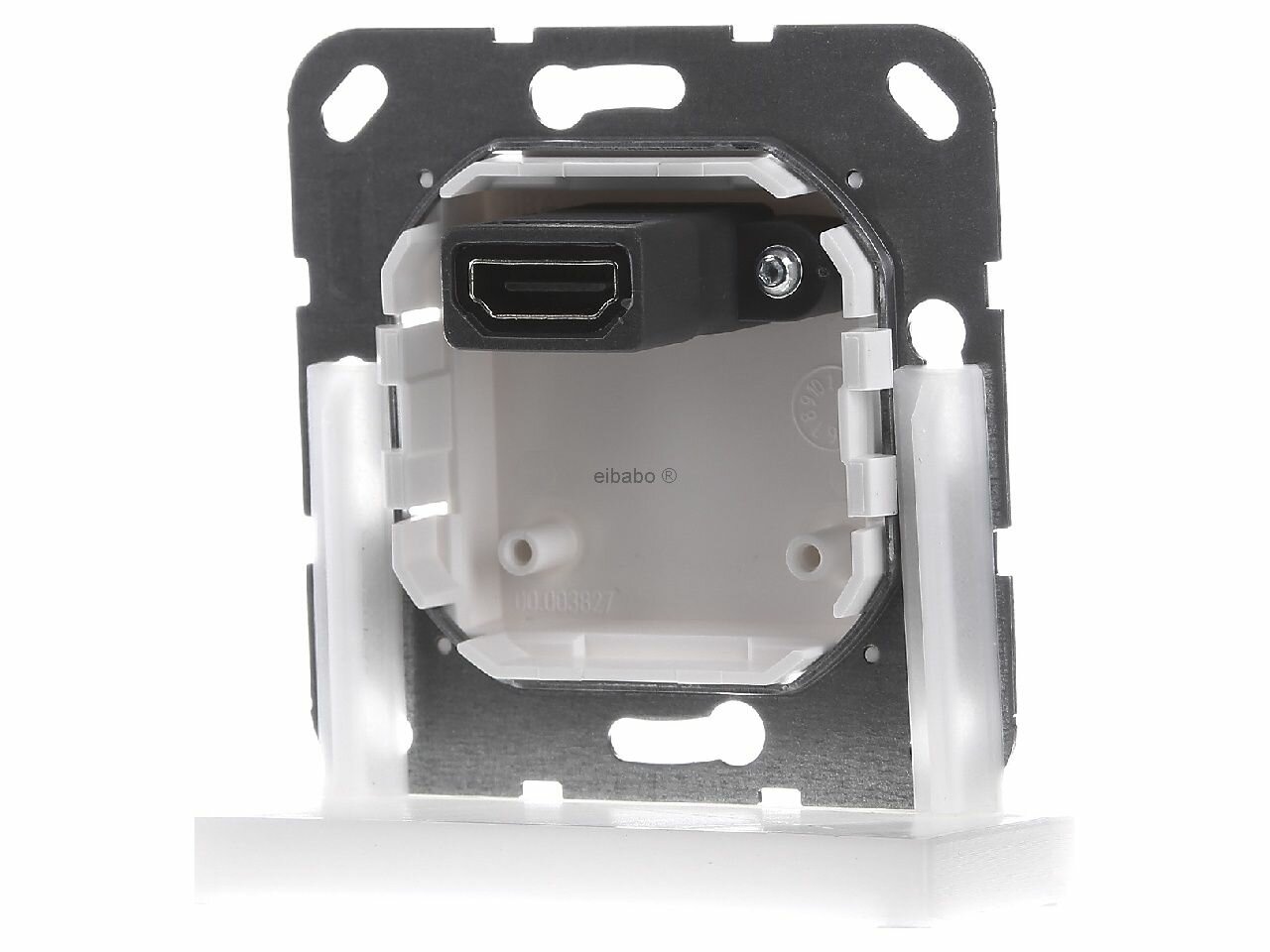 System55 566903 Розетка HDMI переходник (HDMI, под рамку, скрытая установка, белая глянцевая) Gira - фото №5