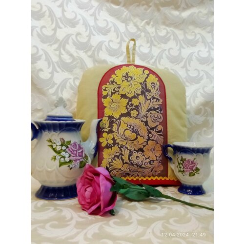 Грелка на чайник хлопок 29х30см.