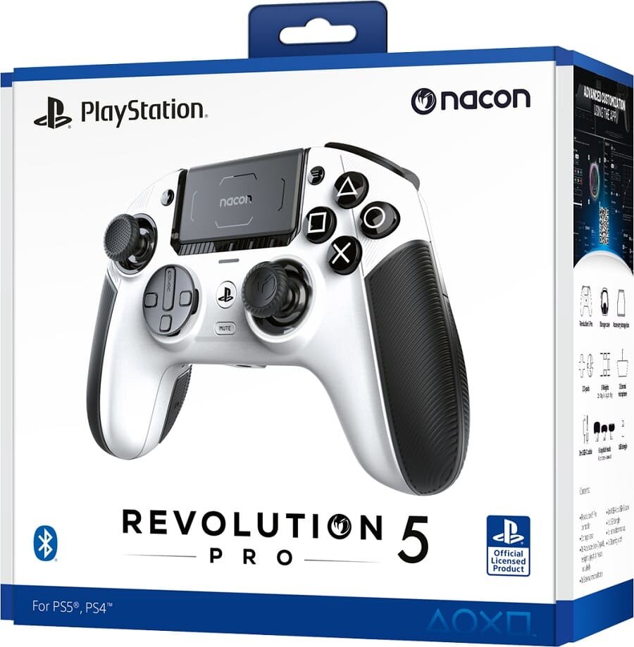 Беспроводной геймпад Nacon Revolution 5 Pro White PS5