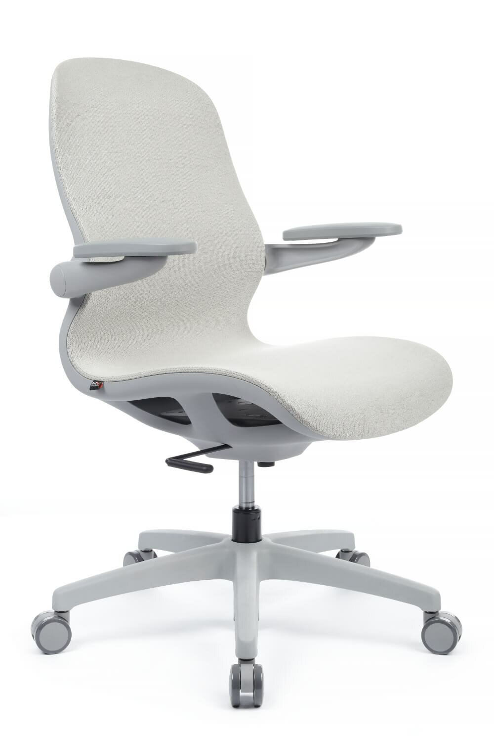 фото Компьютерное кресло Miller YX-300 Riva Design серая ткань/ серый пластик