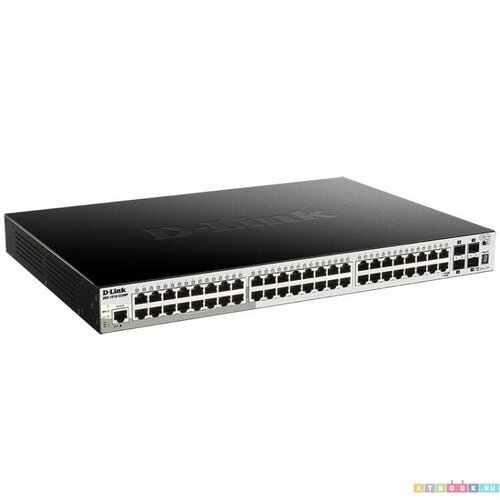 D-Link Коммутатор DGS-1250-52XMP/A1A коммутатор d link dgs 1250 28xmp dgs 1250 28xmp a1a 24g 4sfp 24poe 370w настраиваемый