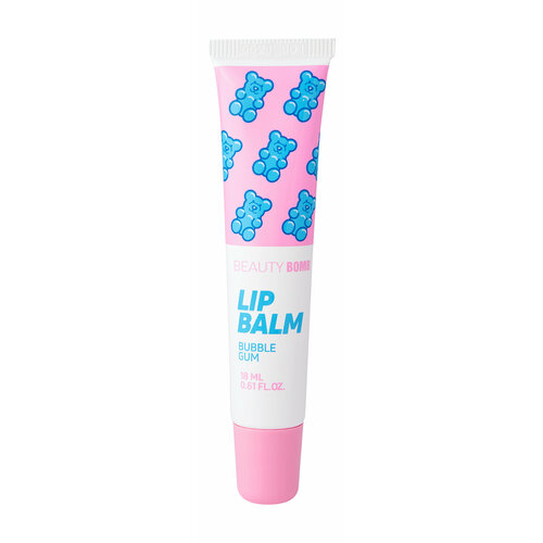 бальзам для губ beauty bomb lip balm bubble gum 18 мл BEAUTY BOMB Бальзам для губ Lip Balm Bubble Gum, 18 мл