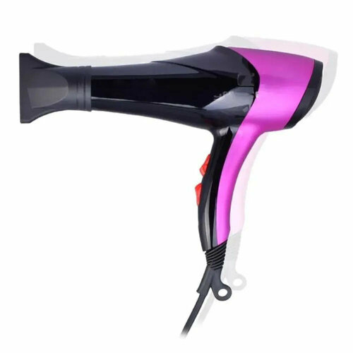 Фен для волос с насадкамиуход за волосамидля укладки и сушки волоснасадка концентраторс функцией ионизациидомашний 3 в 1 черно- розовый 172000₽