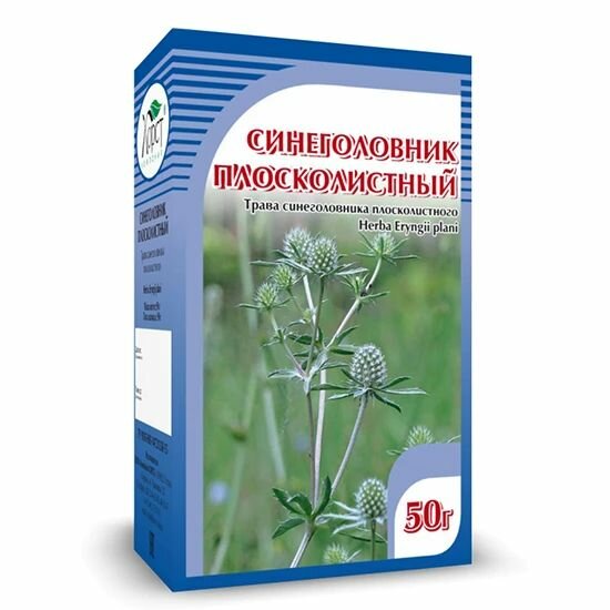 Картинки Синеголовник плосколистный, (чертополох), мочегонное, 50г, Хорст