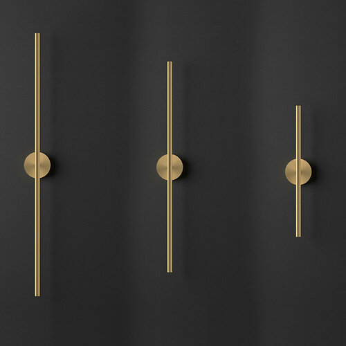 Настенный светильник (бра) Loft4You Dots Line Brass 3