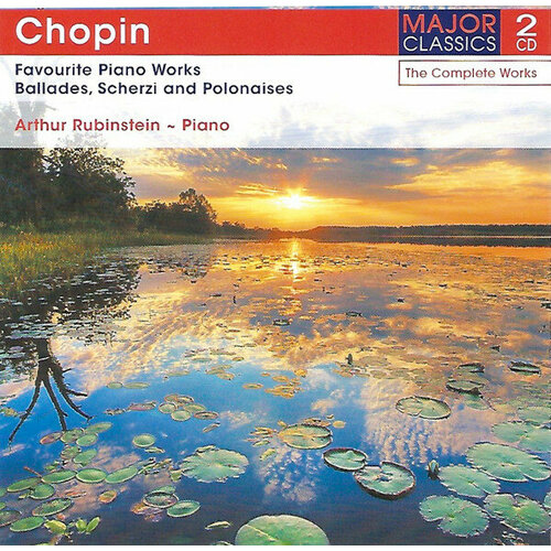 Chopin Frederic CD Chopin Frederic Favourite Piano Works (Ballades, Scherzi And Polonaises) винил 12” lp frederic chopin chopin ballades barcarolle fantaisie