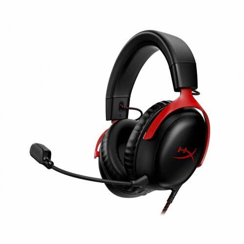 Игровые наушники HyperX Cloud III Black Red гарнитура наушники игровые microlab g6 red black