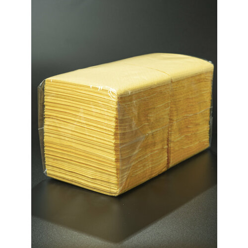 салфетки бумажные zelpaper 24х24 желтые однослойные 400 шт 100% целлюлоза Салфетки бумажные 3 пачки по 400 штук ZELPAPER 24х24 желтые, однослойные, 100% целлюлоза