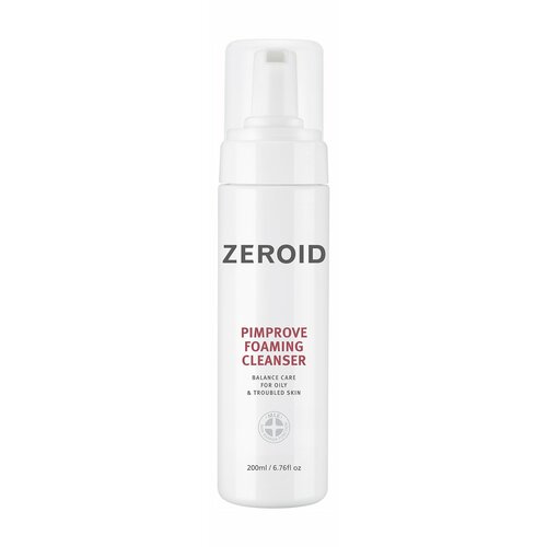 ZEROID ZEROID Pimprove Пенка для чувствительной склонной к жирности кожи очищающая, 200 мл